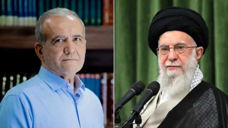 ایرانی سپریم لیڈر نے ایٹمی ہتھیار بنانے کو ممنوع قرار دے دیا ہے: مسعود پزشکیان