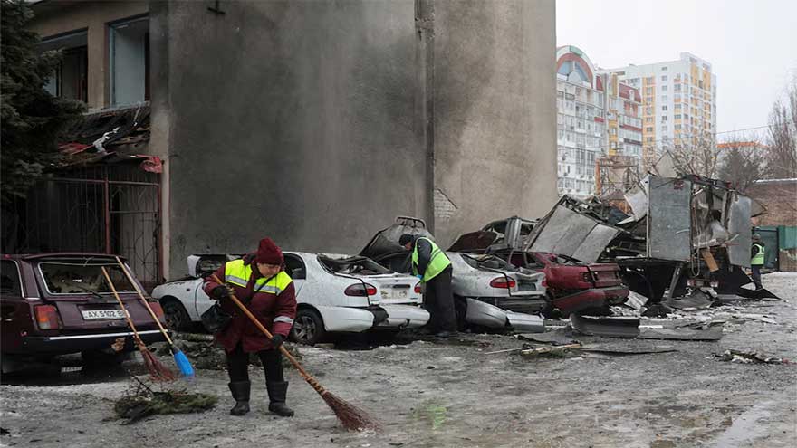 US, Ukraine discuss post-war reconstruction as fighting grinds on