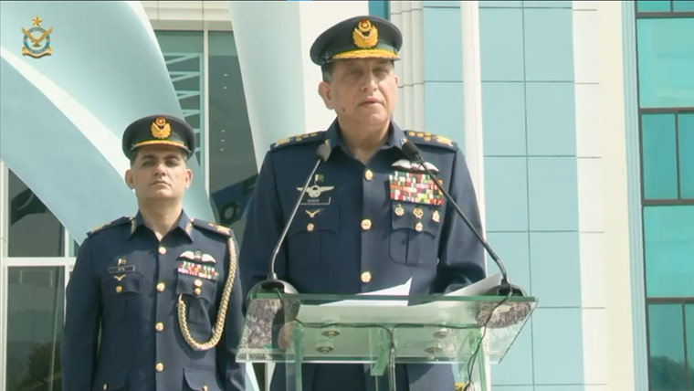 پاکستان ذمہ دار ملک، قوم کی توقعات پر پورا اتریں گے: سربراہ پاک فضائیہ