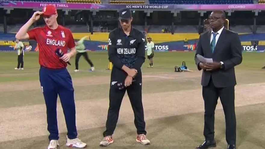 ICC T20 World Cup: New Zealand opt to bat against England in key Super Eight clash