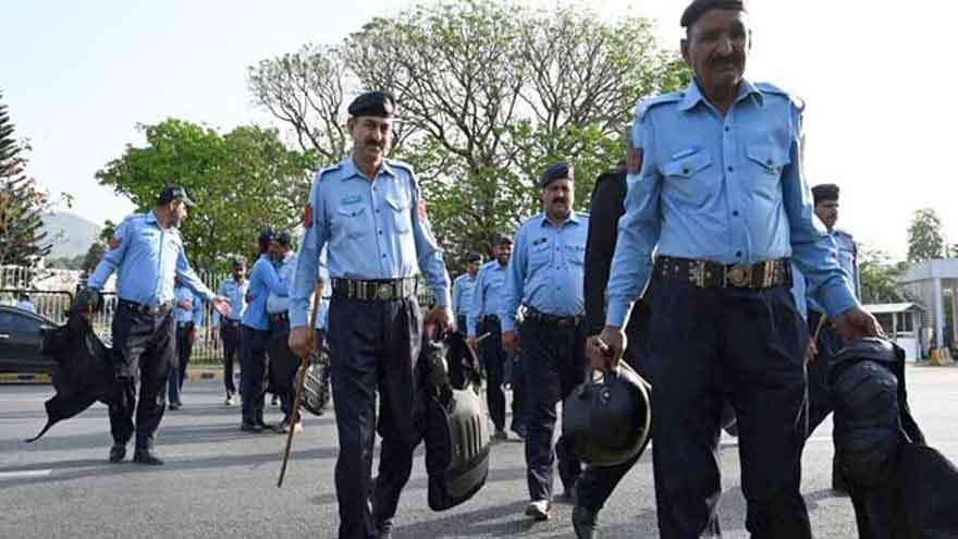 Islamabad placed on high alert as senior police officers' leaves cancelled