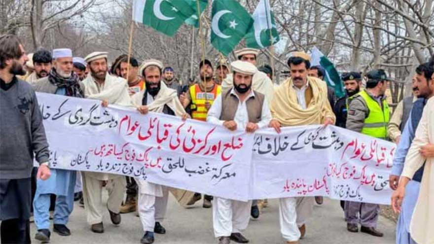 Rally organized in Orakzai to express solidarity with Pakistan Army