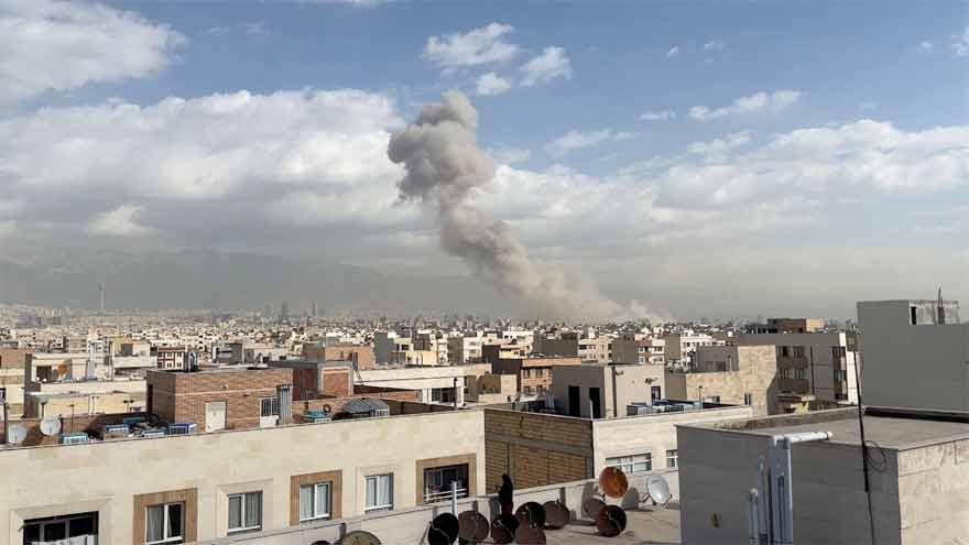 Four people killed in Syria after an Iranian missile falls on building, state media reports