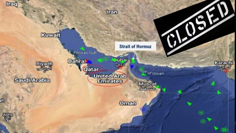 کشیدگی کے باعث آبنائے ہرمز بند کر دیا: ایرانی پاسداران انقلاب کا اعلان