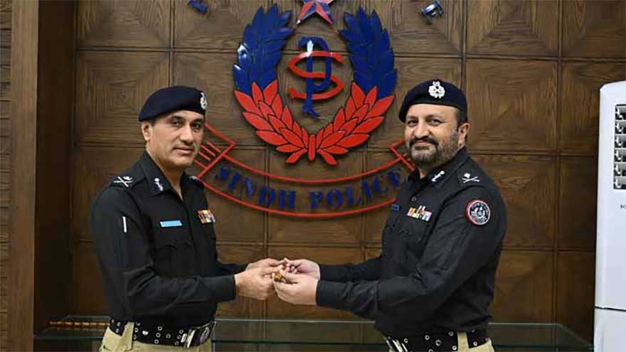 Jawed Odho takes charge as Sindh IG after retirement of Nabi Memon 