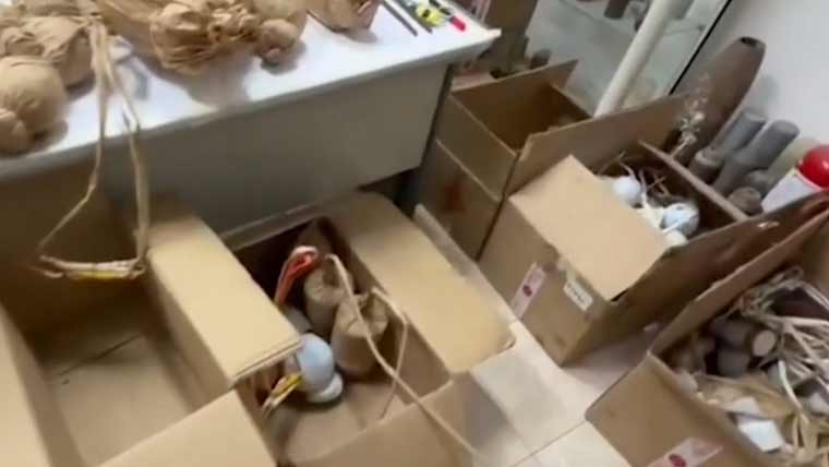 اٹلی: سسلی میں مسافر وین سے 220 کلوگرام دھماکا خیز مواد برآمد