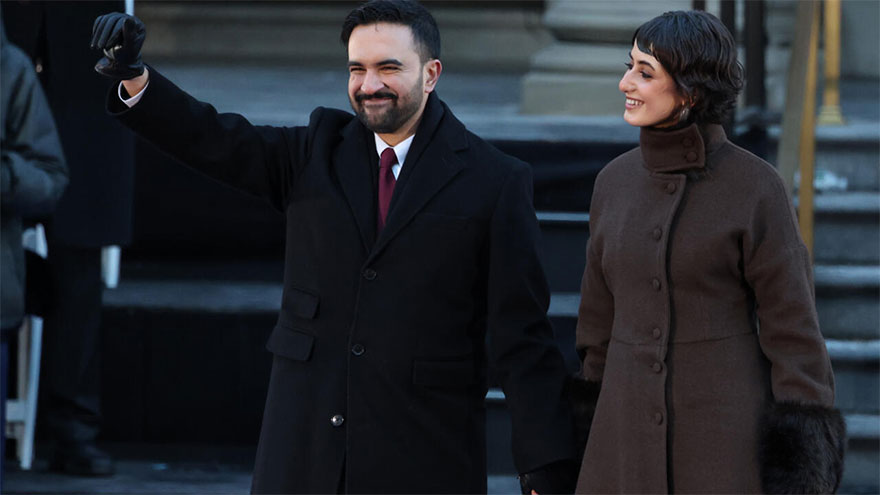 New York mayor Mamdani pledges left-wing success after taking office