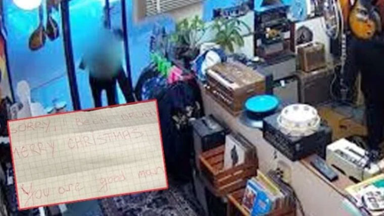 ’معاف کرنا میں نشے میں تھا‘ چور نے سٹور کی ساری چیزیں واپس کر دیں