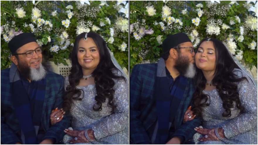 Former spinner Mushtaq Ahmed's daughter Nawal ties the knot