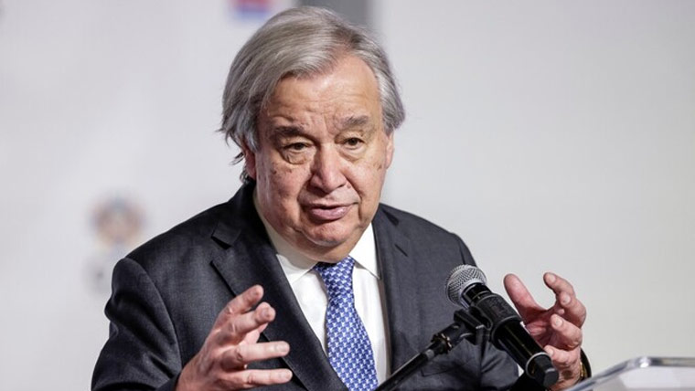 اسرائیل غزہ میں امدادی کام کرنے والی این جی اوز پر عائد پابندی ختم کرے: اقوام متحدہ