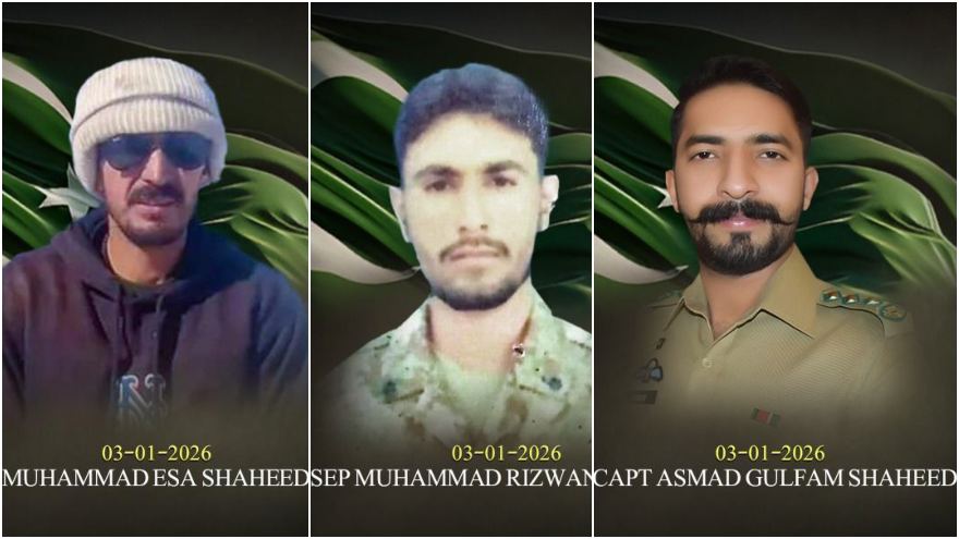 Army captain, soldier and civilian operator martyred during snow clearance operation in Gilgit-Baltistan