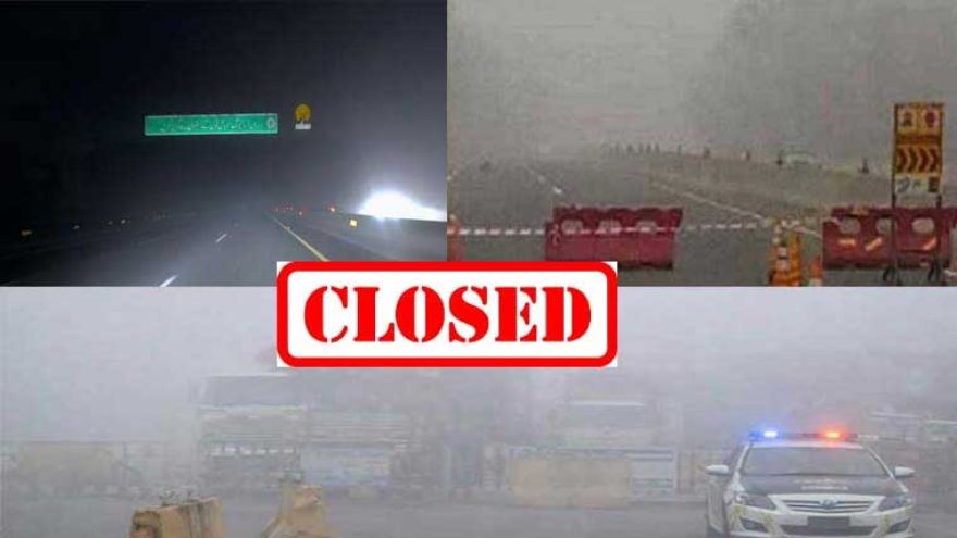 Punjab shrouded in dense fog, motorways temporarily closed