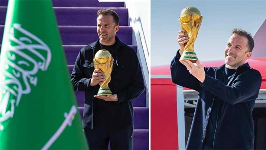 FIFA world cup trophy tour begins in Saudi Arabia