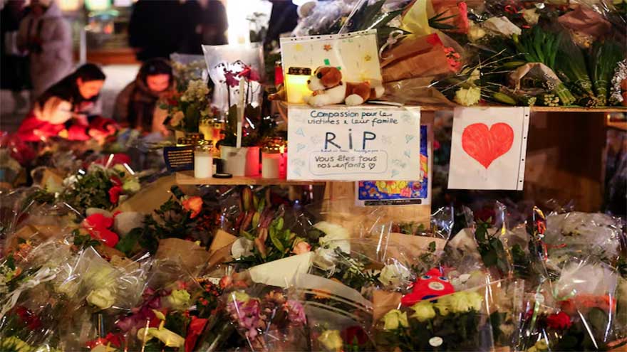 Dunya News Disbelief as fire exploded inside Swiss bar: 'We thought it was a joke'