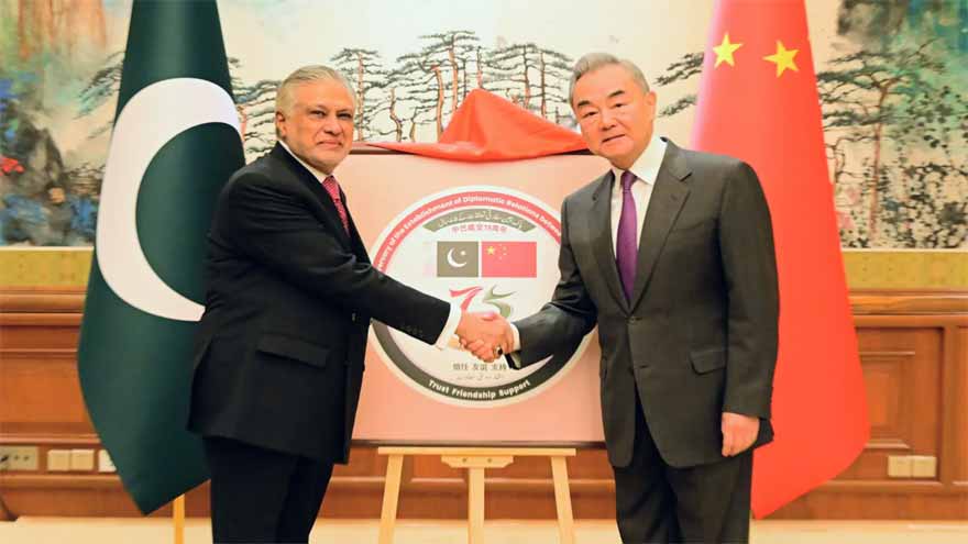 Pakistan, China reaffirm commitment to strengthen strategic partnership