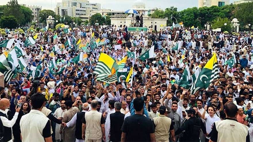 Kashmiris observing Right to Self-Determination Day today