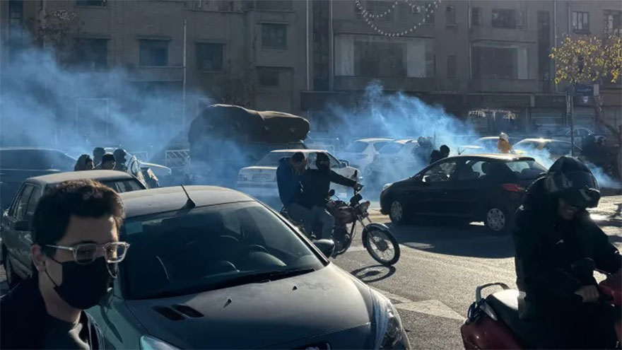 New clashes in Iran as protests enter second week: rights groups