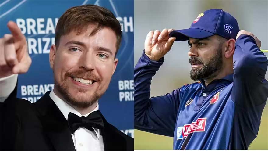 MrBeast invites Virat Kohli again for collaboration