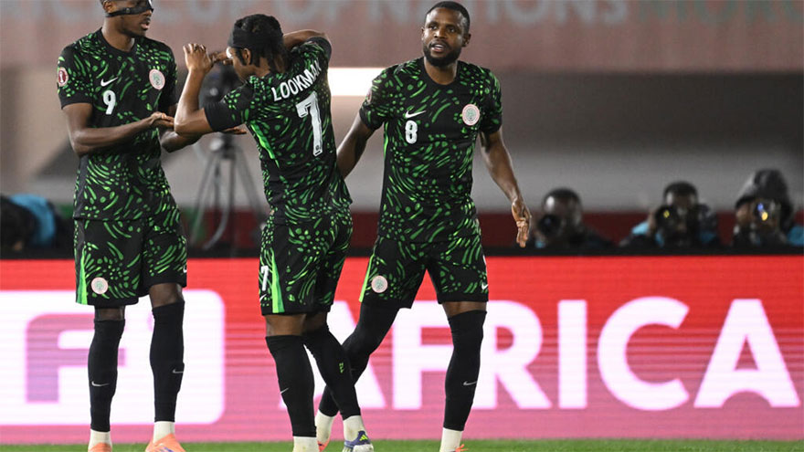 Osimhen and Lookman lead Nigeria cruise into AFCON quarter-finals