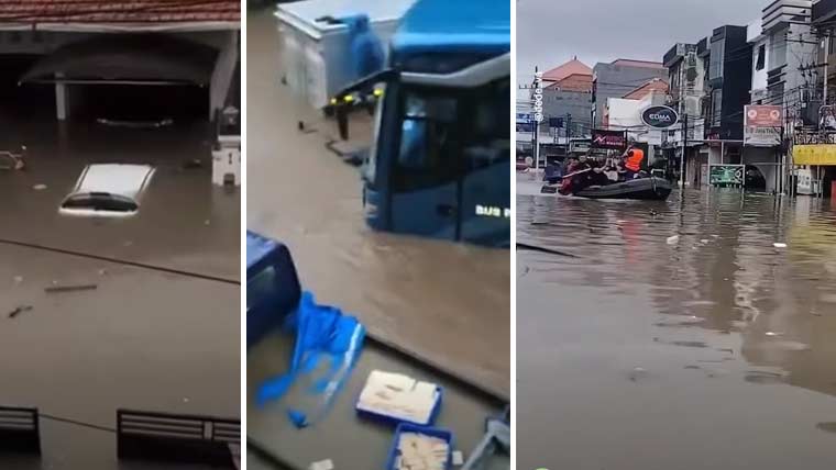 انڈونیشیا میں شدید بارشوں کے بعد سیلاب، 14 افراد ہلاک، 18 زخمی