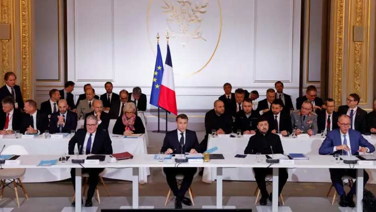 پیرس میں یوکرین کے اتحادی ممالک کا اہم اجلاس، 27 ممالک کے نمائندے شریک