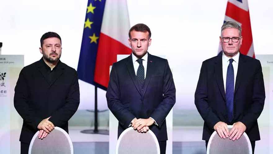 Britain, France announce to deploy troops in Ukraine after peace agreement