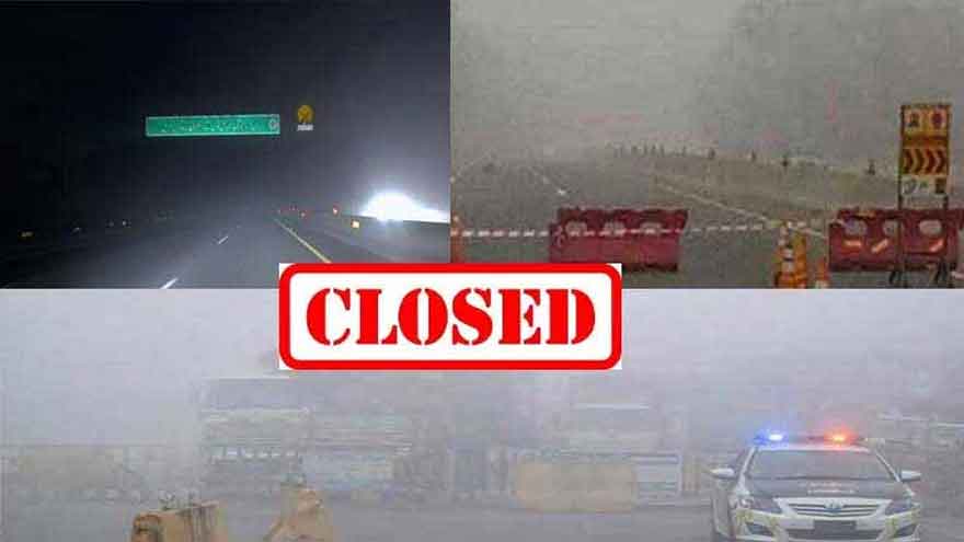 Dense fog shuts multiple motorways across Punjab