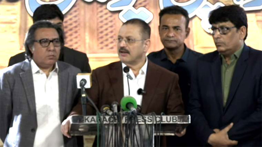 Strongly disagree with politics, thinking of PTI founder: Sharjeel Memon