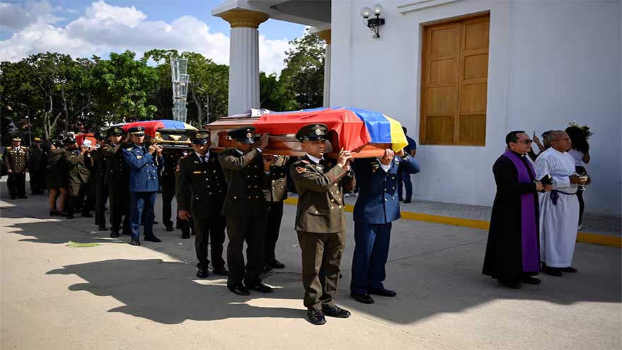 Venezuela's interior minister says 100 people died in US attack