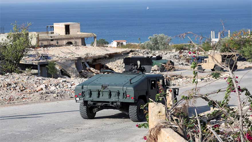 Lebanese army says it achieved state monopoly on arms in the south in 'effective and tangible way'