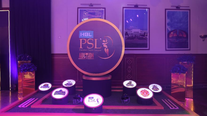 PSL 2026 teams auction goes live in Islamabad as cricket league expands to eight franchises