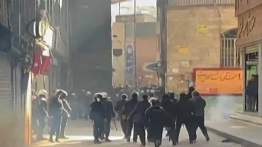 Internet and phones cut in Iran as protesters heed exiled prince's call for mass demonstration