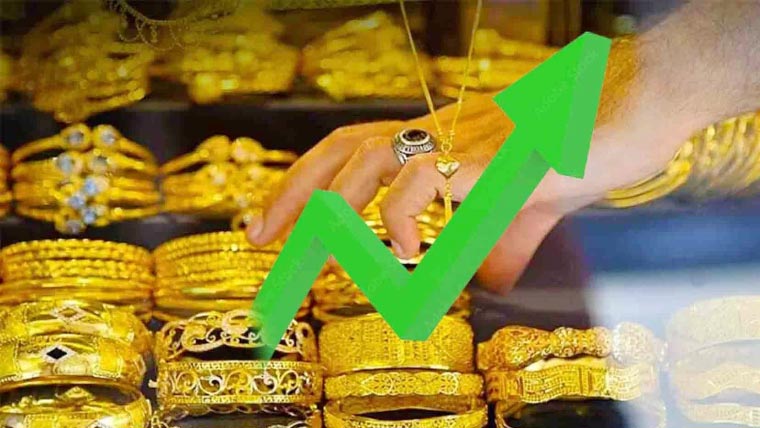 عالمی اور مقامی مارکیٹوں میں سونے کی قیمت میں ایک بار پھر بڑا اضافہ