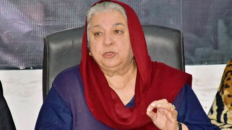 یاسمین راشد کا 9 مئی مقدمات میں سزاؤں کیخلاف عدالت سے رجوع