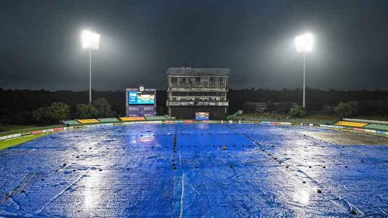 پاکستان اور سری لنکا کے درمیان دوسرا ٹی 20 بارش کے باعث منسوخ