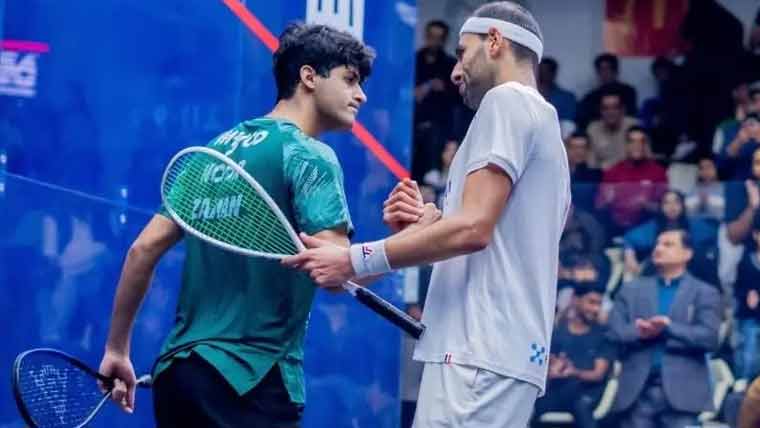 کراچی اوپن سکواش چیمپئن شپ: نور زمان سمیت تینوں پاکستانی کھلاڑی ایونٹ سے باہر