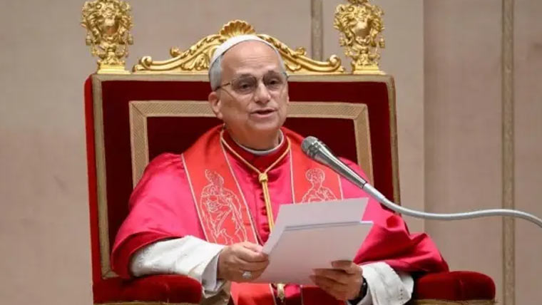 پوپ لیو کی سفارتی مقاصد کے حصول کیلئے فوجی طاقت کے استعمال کی مذمت