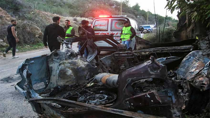 Israel army says struck Hezbollah targets in 'several areas' of Lebanon