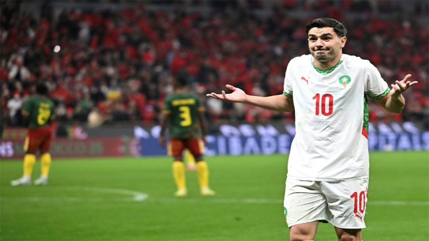 Diaz scores again as hosts Morocco beat Cameroon to reach AFCON semis