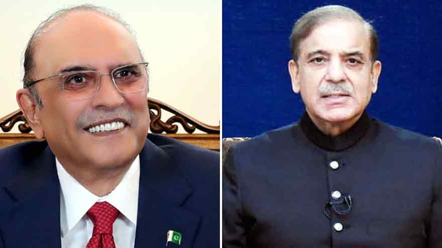 President Zardari, PM Shehbaz reaffirm commitment against terrorism