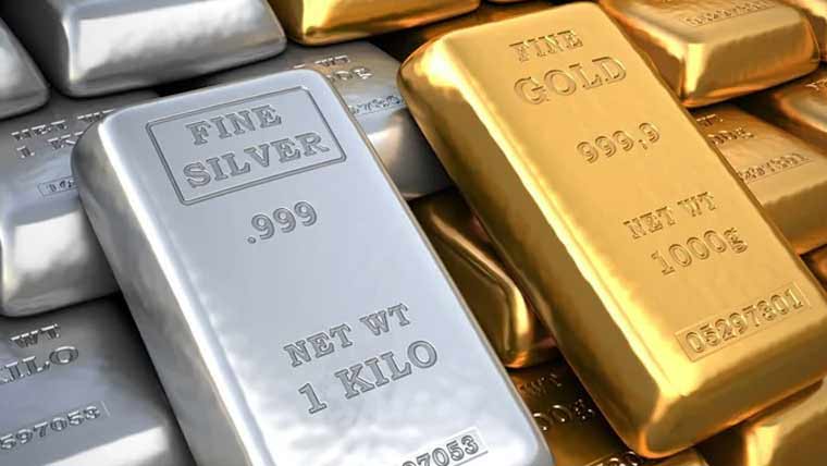 سونے اور چاندی کی قیمتوں میں دوسرے روز بھی اضافہ