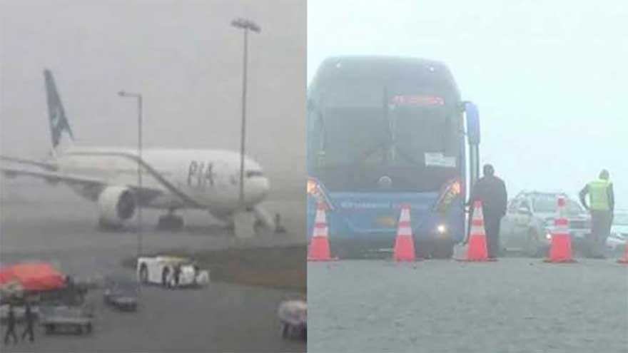 Flights affected, motorways shut amid heavy fog across country