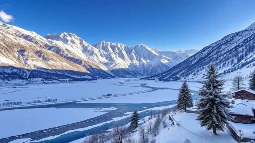 Hunza records country's lowest temperature as mercury drops to -21°C