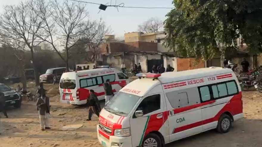 Six killed, including newlyweds, in gas cylinder explosion at Islamabad wedding