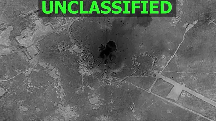 US military says it carried out strikes across Syria targeting Islamic State