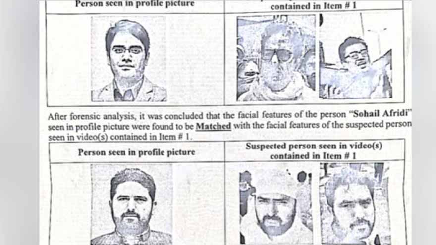 Forensic report confirms presence of Sohail Afridi in May 9 incidents