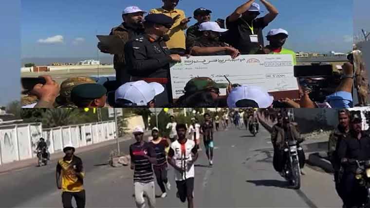 کراچی کے بعد تربت میں بھی پہلی منی میراتھن، سیکڑوں نوجوانوں کی شرکت