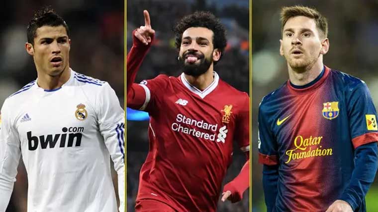 مصری فٹبالر محمد صالح نے رونالڈو اور میسی کو بھی پیچھے چھوڑ دیا