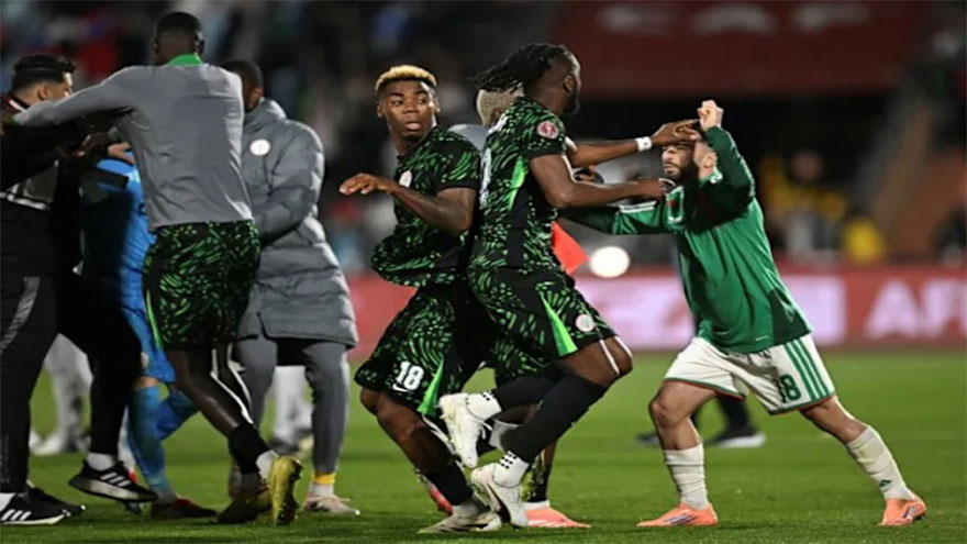 AFCON organisers investigate incidents after Algeria-Nigeria clash