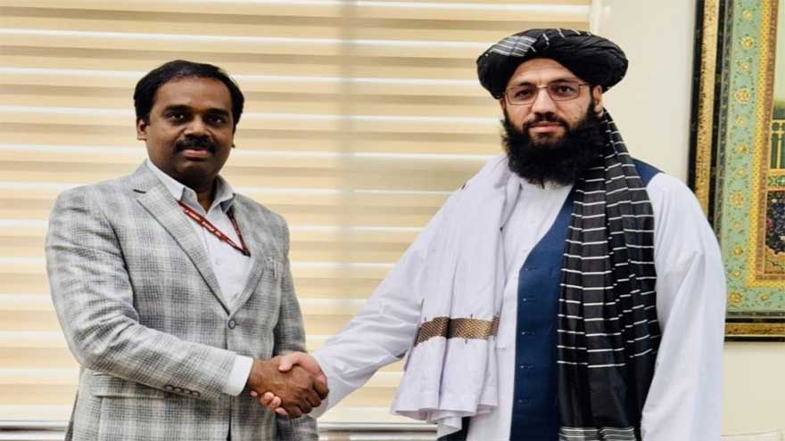 Taliban ambassador to India takes charge, holds talks with foreign ministry officials